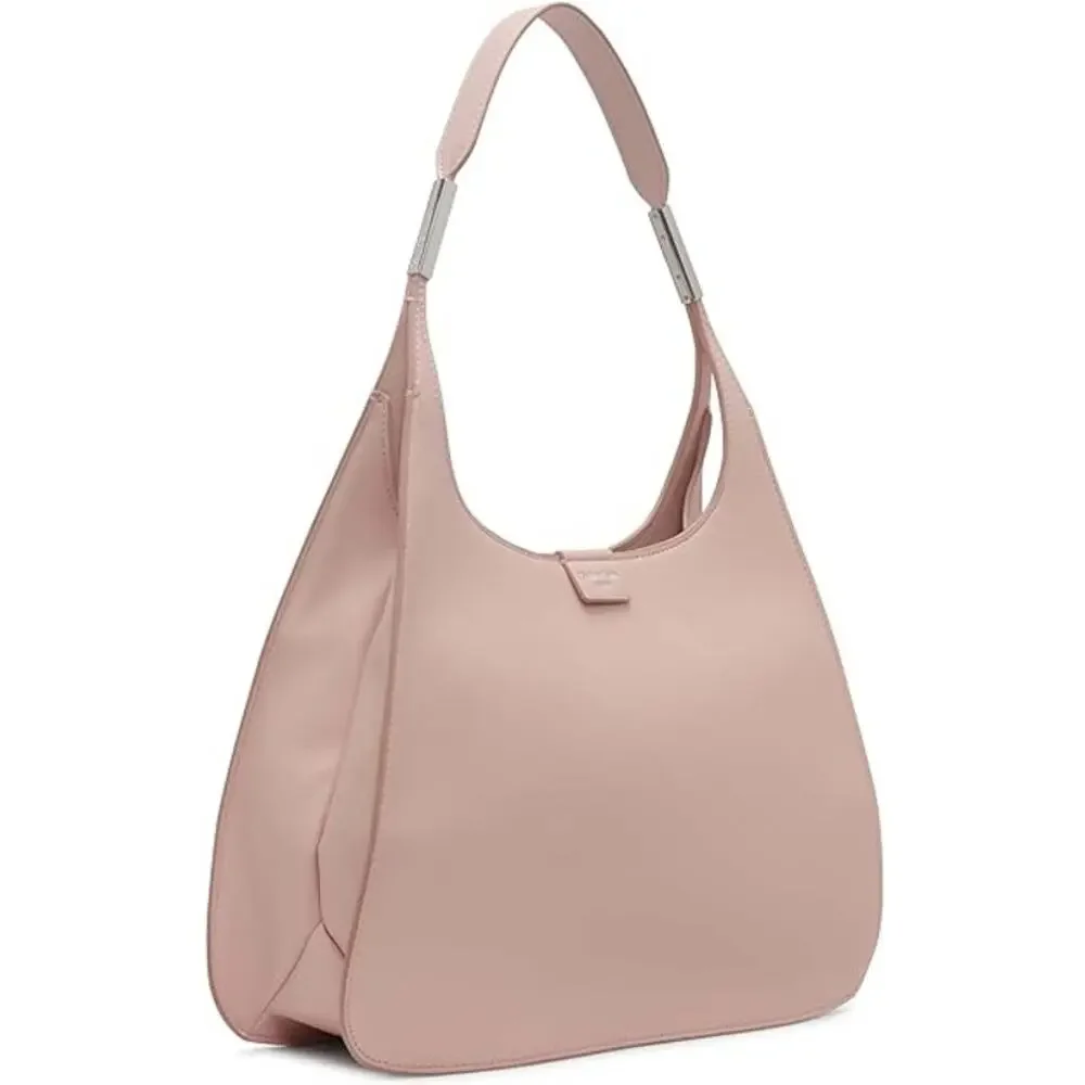 CALVIN KLEIN Wome's Audrey Hobo In Rose Smoke